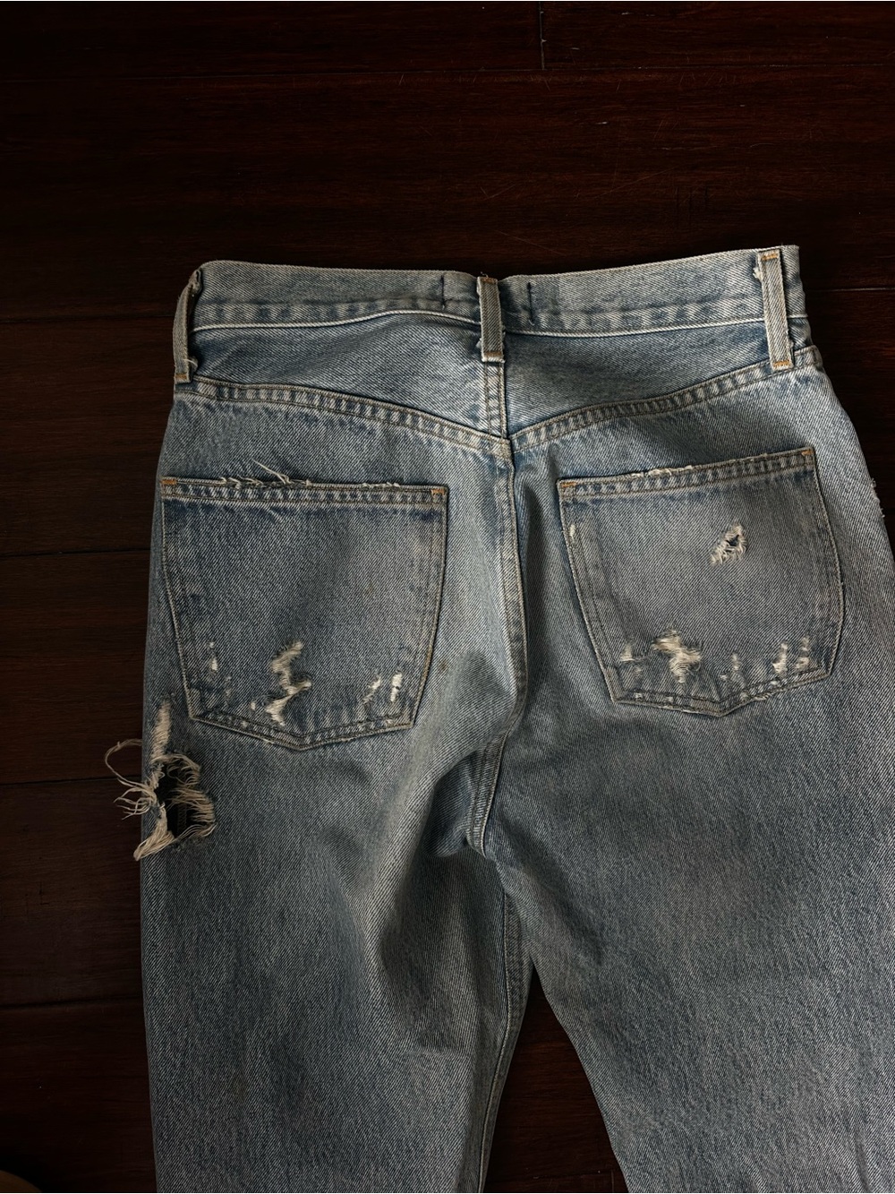 Agolde 90s Ripped Jeans - Picture 7 of 8